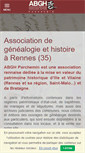 Mobile Screenshot of geneabretagne.org